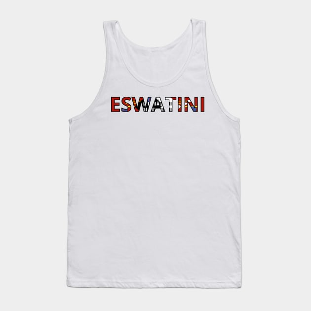 Drapeau Eswatini Tank Top by Pixelforma